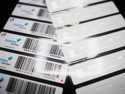 inotec RFID lLabel Ansicht Inlay inotec Photo RFID lLabel Ansicht Inlay
