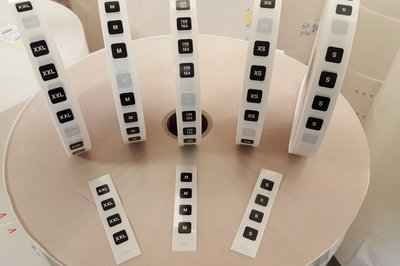 inotec Barcode RFD Texilkennzeichnung inotec Photo of Barcode RFD Texilkennzeichnung